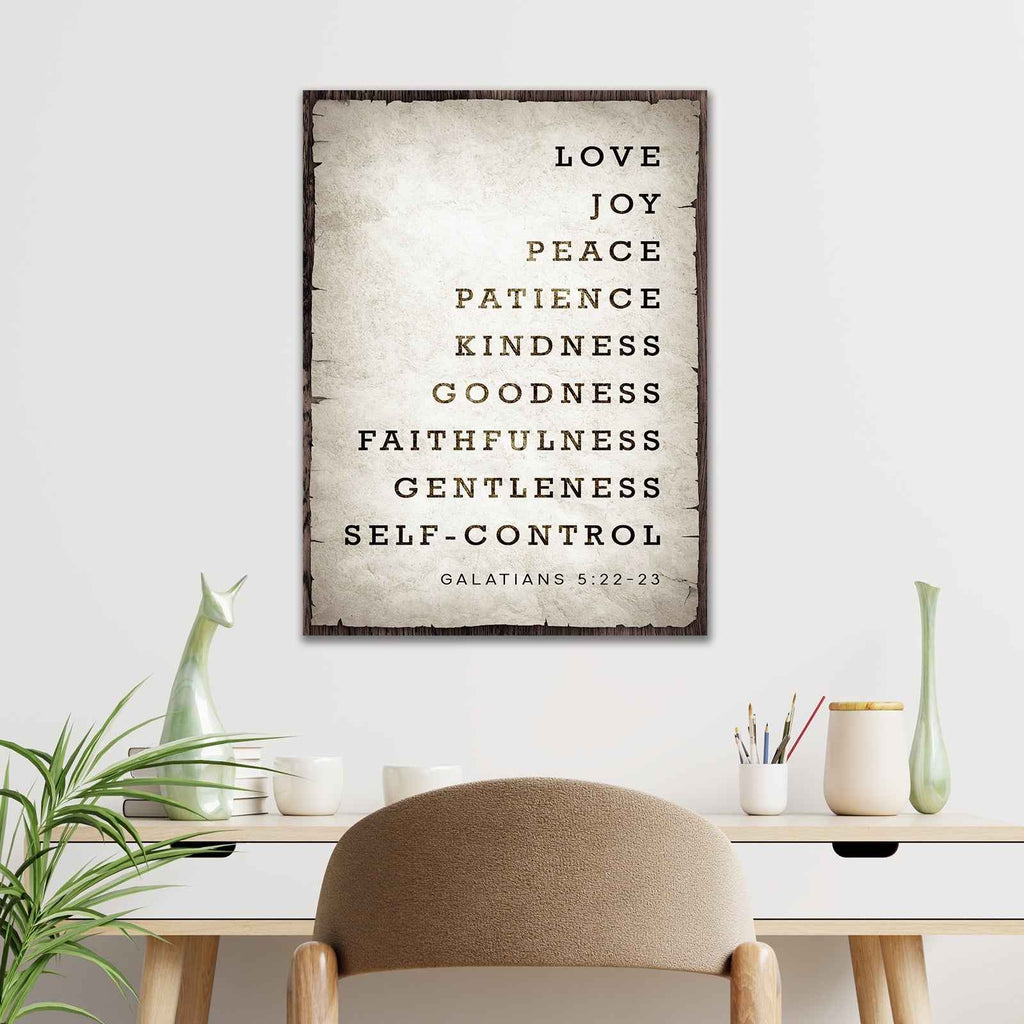 Galatians 5:22-23 - The Fruit Of The Spirit Sign IV
