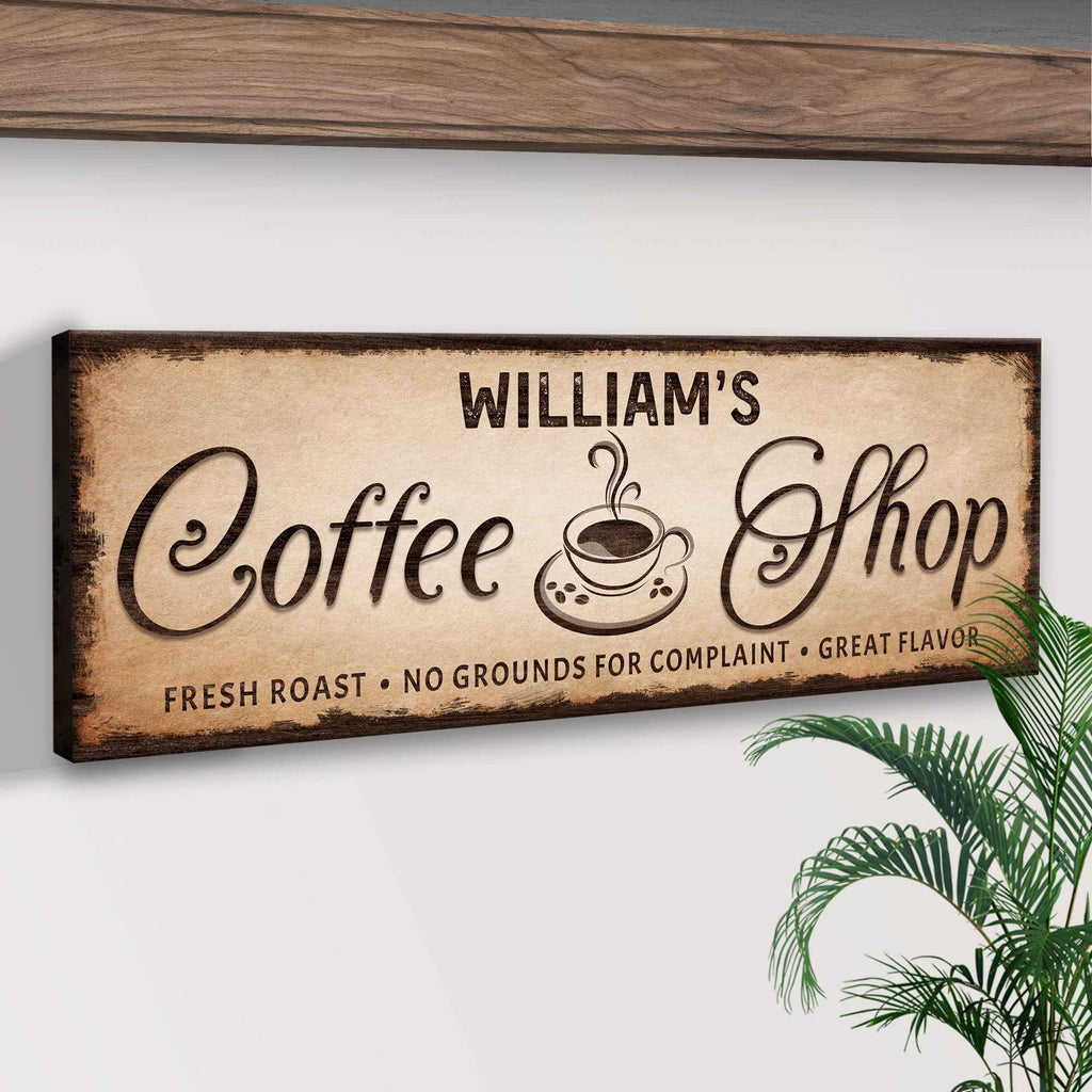 Coffee Shop Sign III