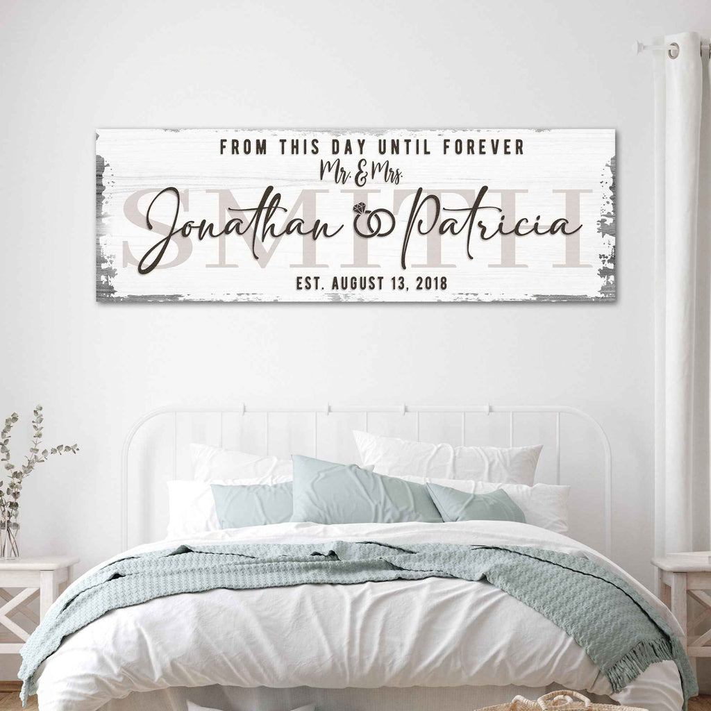 Custom Wedding Sign II