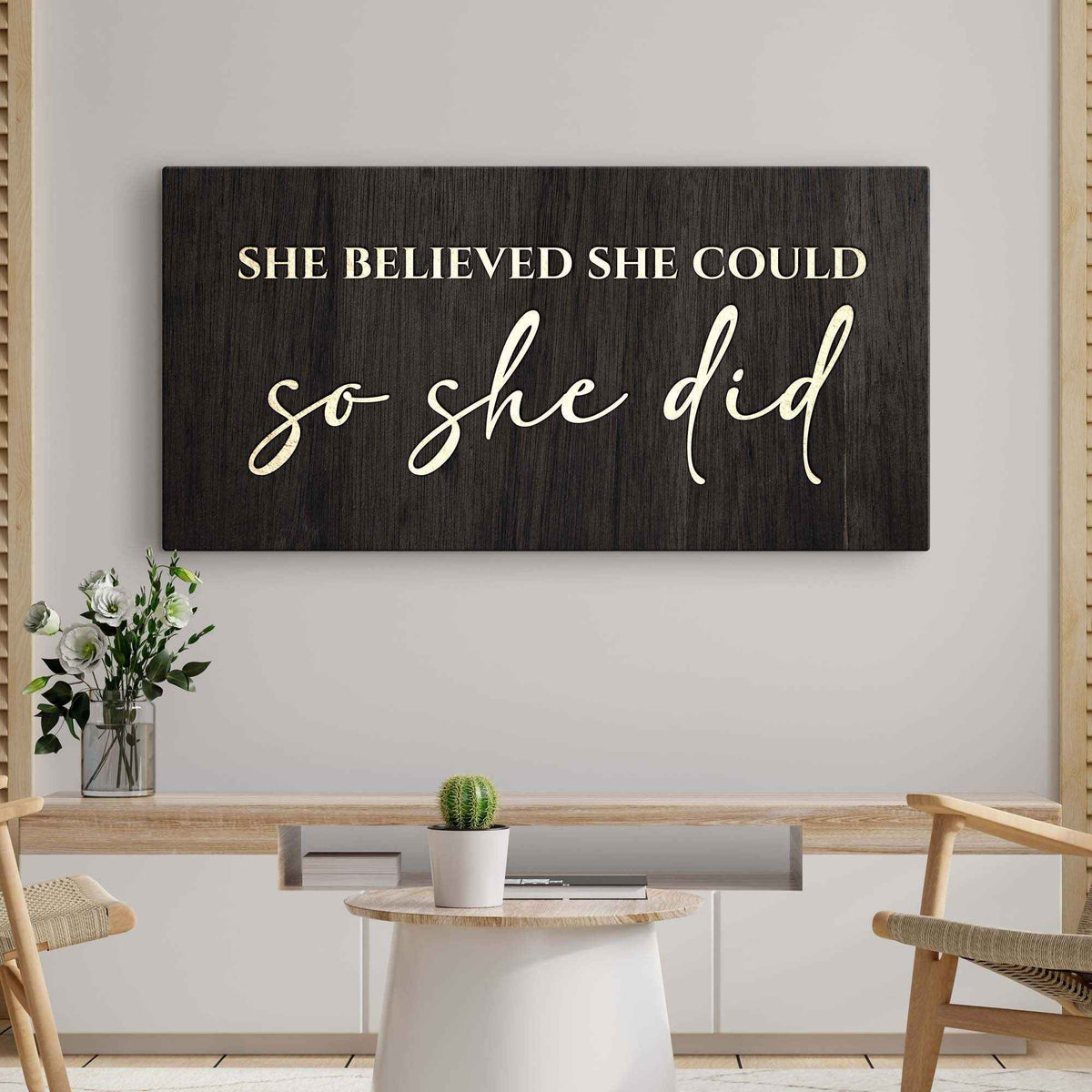 She Believed She Could So She Did Sign II
