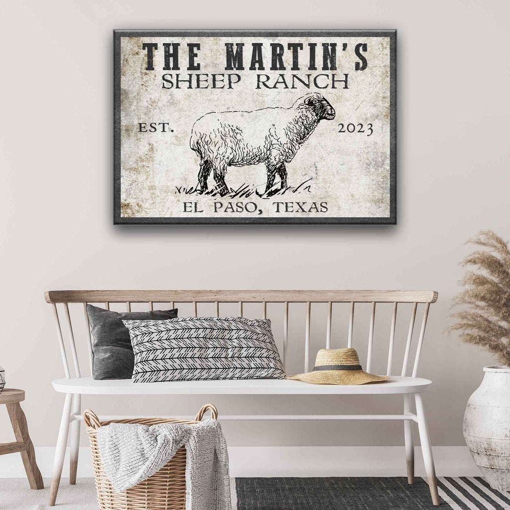 Sheep Ranch Sign II