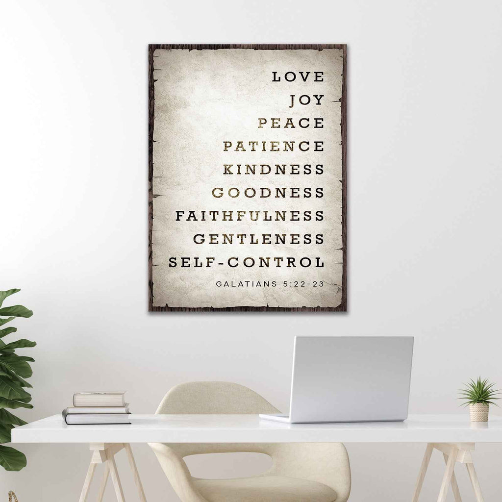 Galatians 5:22-23 - The Fruit Of The Spirit Sign IV