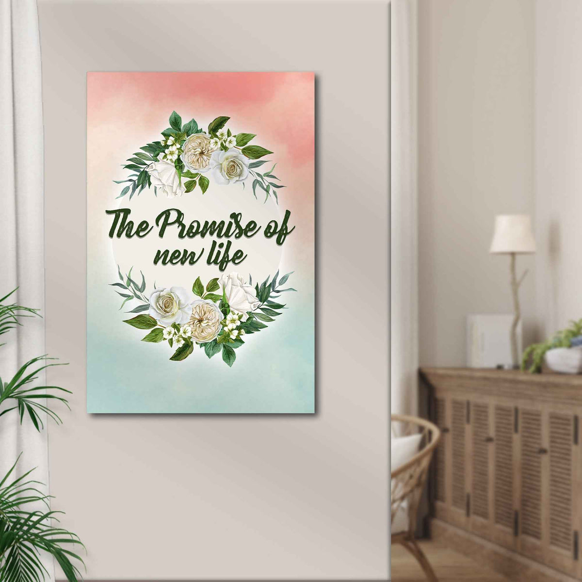 The Promise of New Life Sign