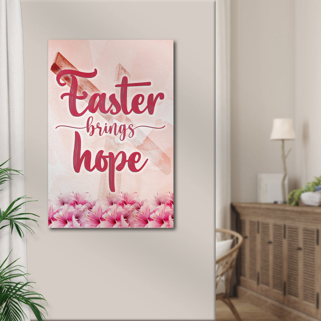 Easter Brings Hope Sign