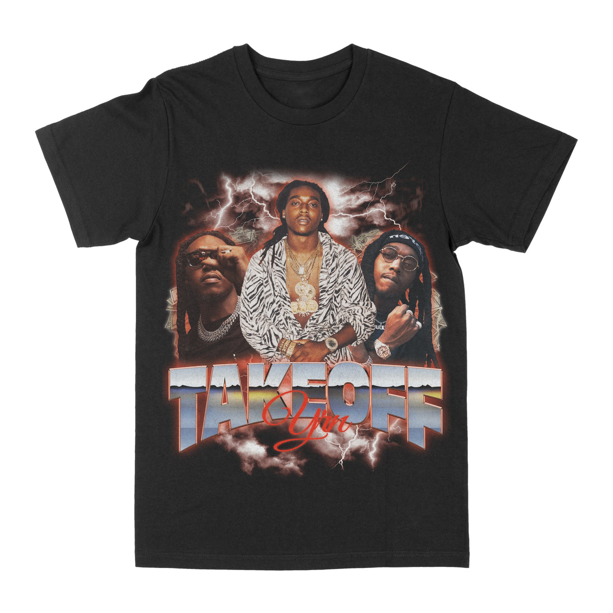 Take Off Lightning Graphic Tee