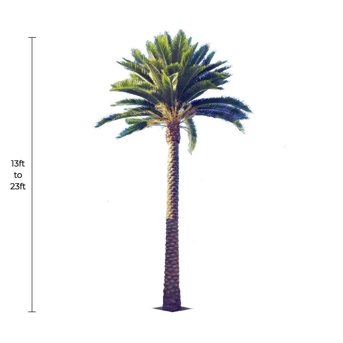 Florida Palm Artificial Tree 13ft–23ft – UV Resistant (10–12 Week Lead Time)