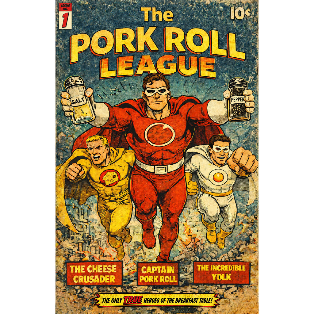 The Pork Roll League Poster Print