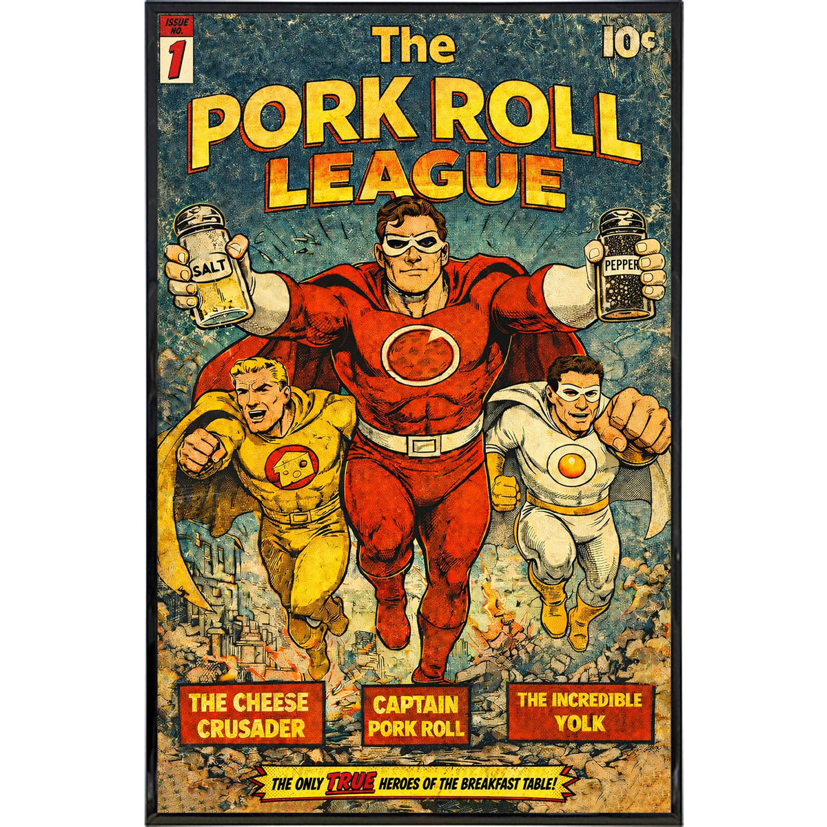 The Pork Roll League Poster Print