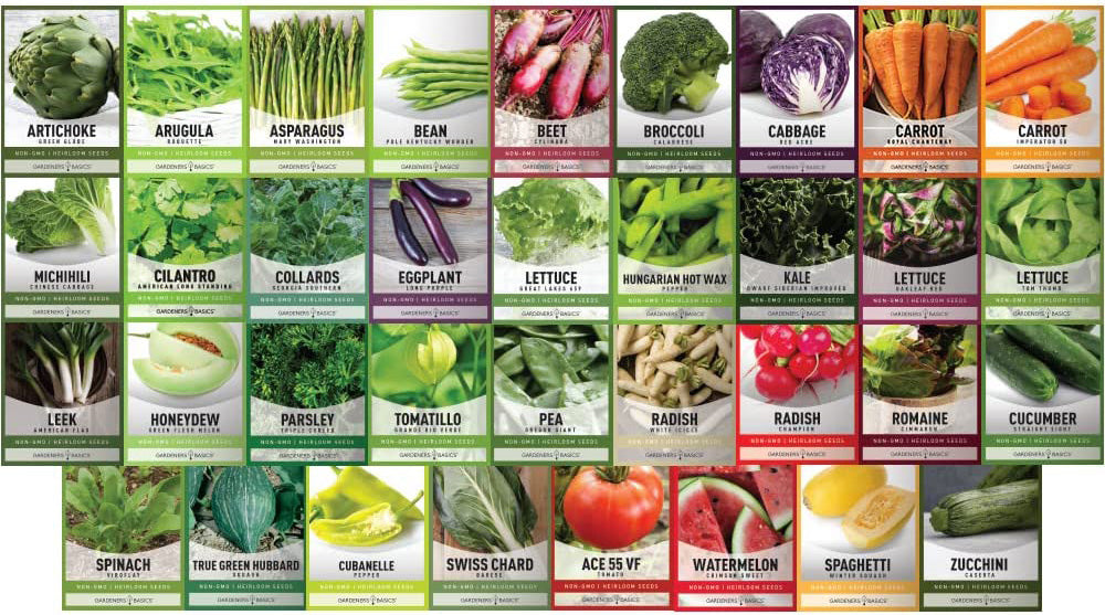 Homestead Seed Vault Kit: 70 Varieties