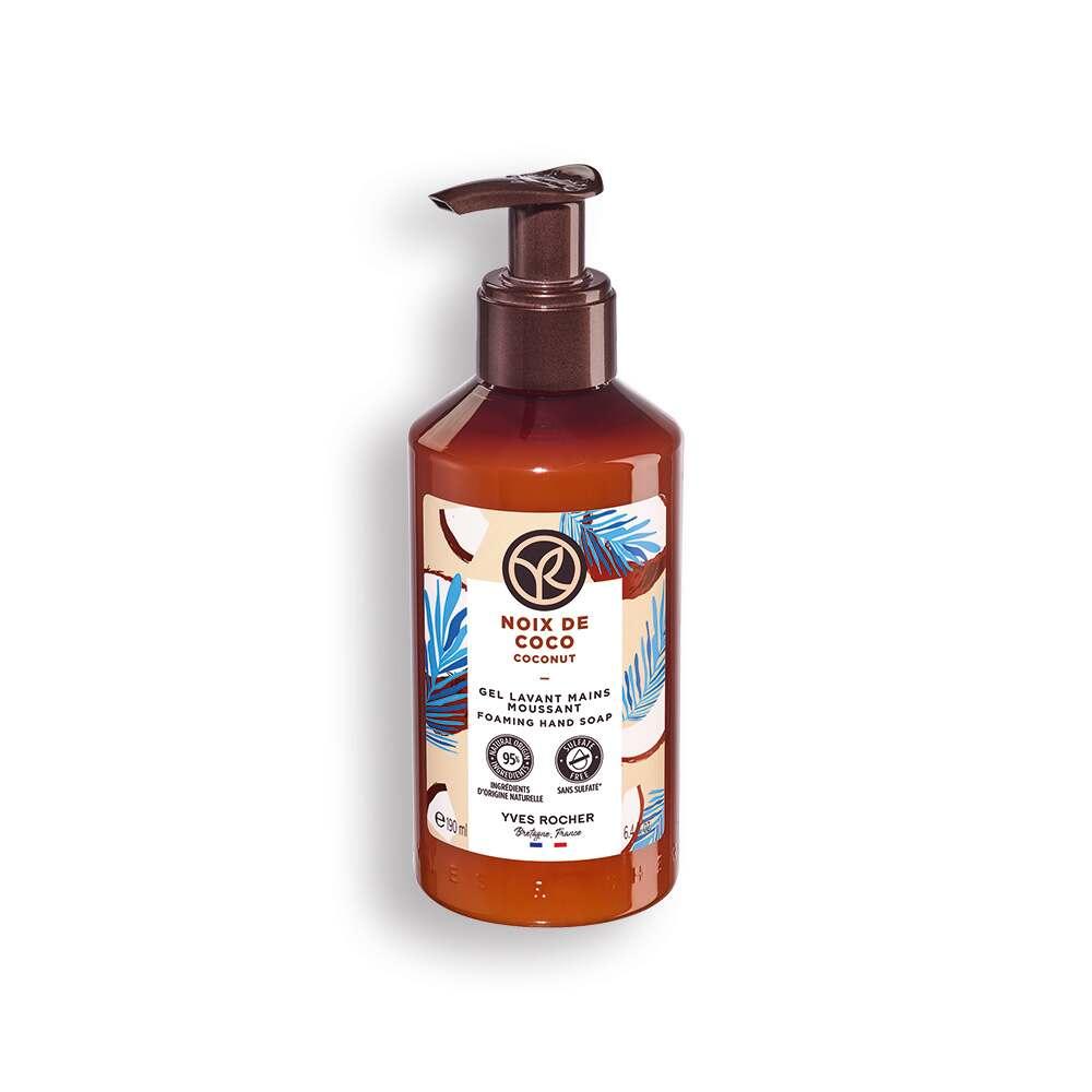 Yves Rocher Tropical Coconut Liquid Hand Soap - Gentle, Moisturizing, and Refreshing Scent - 6.43 fl oz