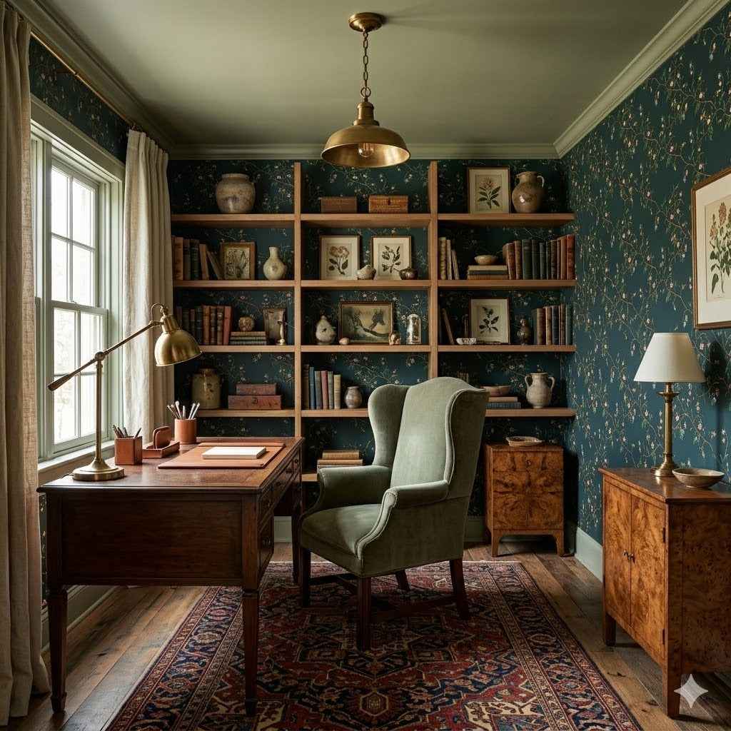 Grove Wallpaper by Pen and Pillar
