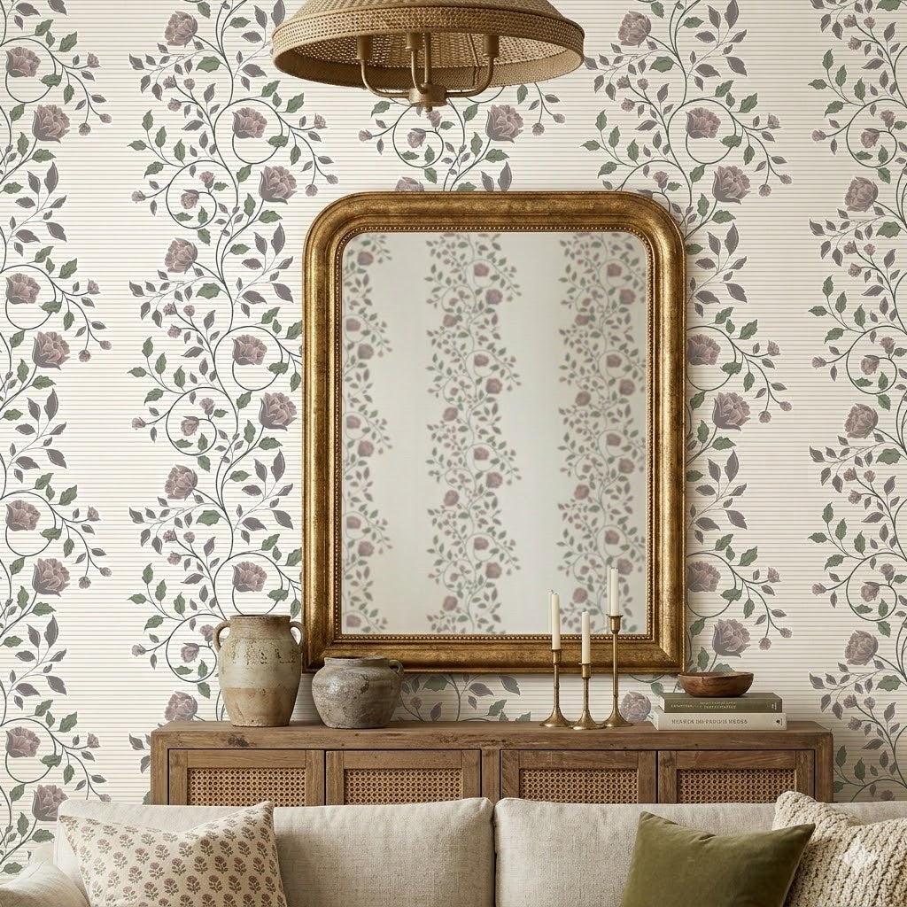 Melrose Wallpaper by Amy Thakrar