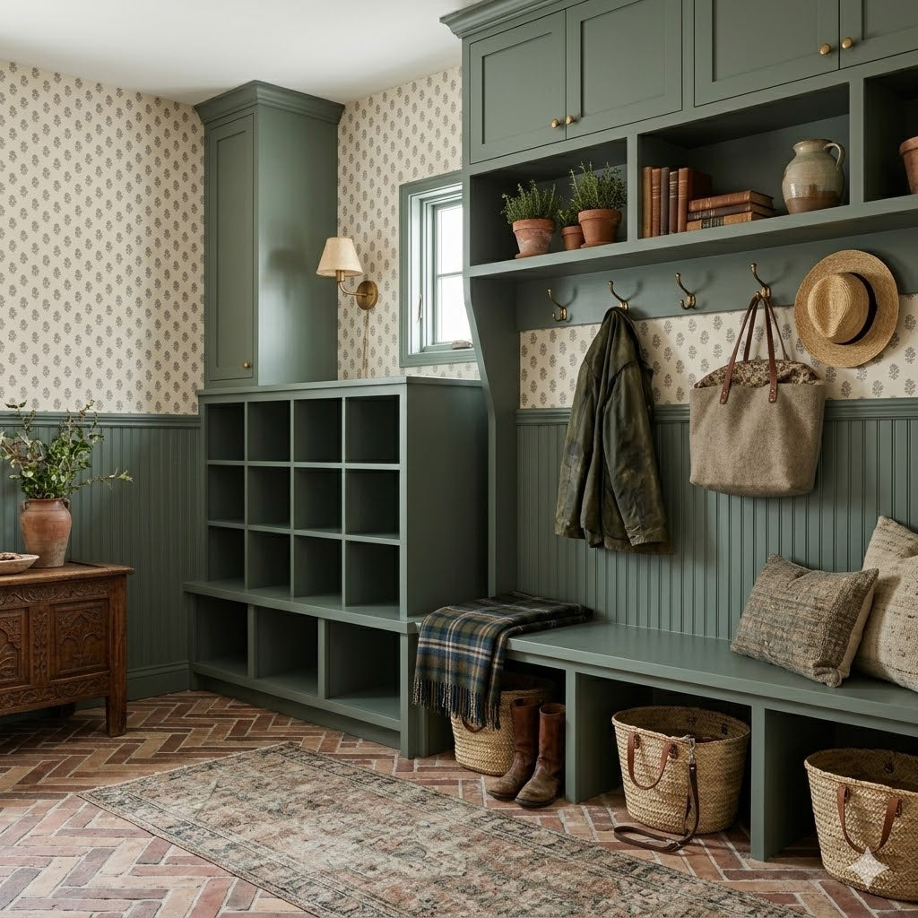 Prudence Wallpaper by Daphne and Sage