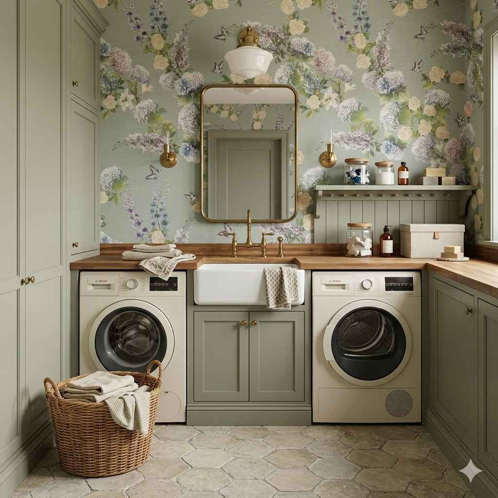 Romilly Wallpaper by Agnes Onody