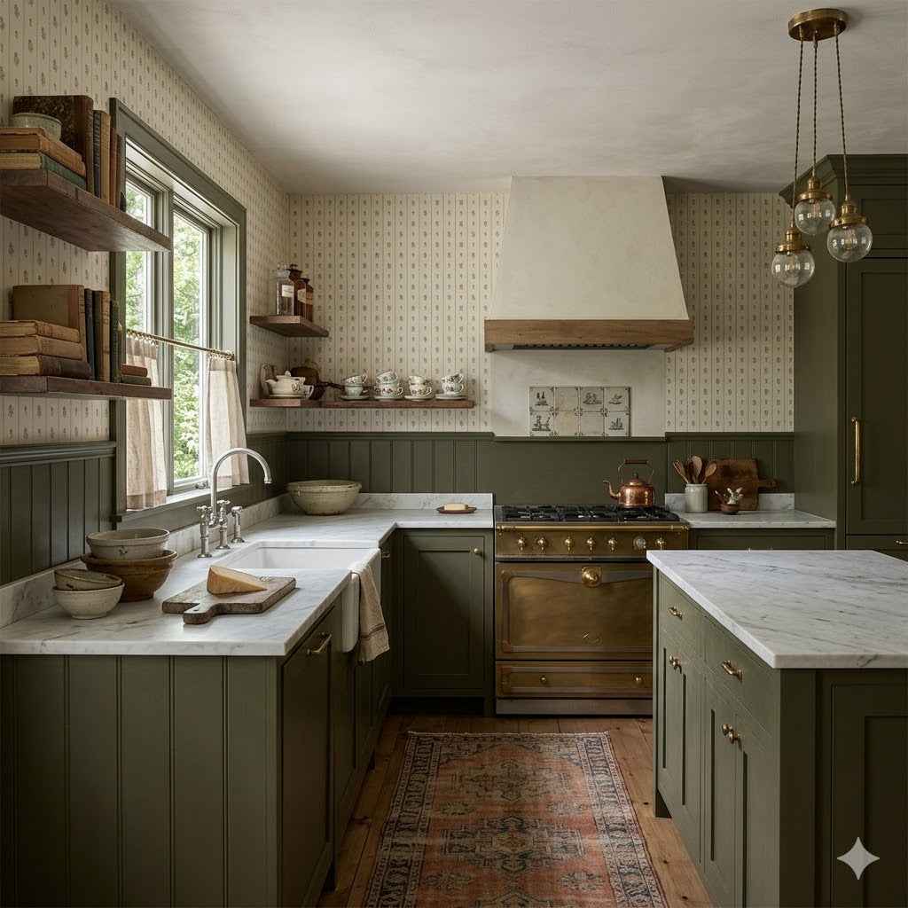 Ginger Wallpaper by Daphne and Sage