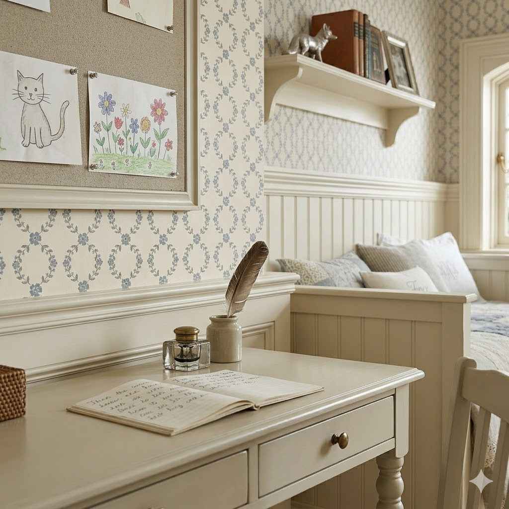 Lanie Wallpaper by Katie Lyn Designs