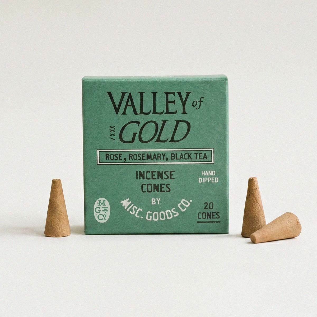 "Valley of Gold" Cone Incense