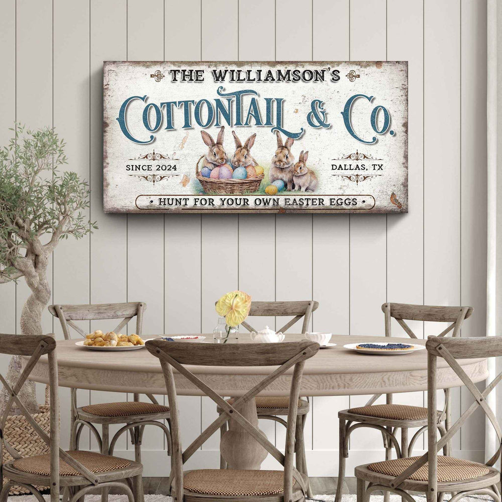 Vintage Easter Sign II