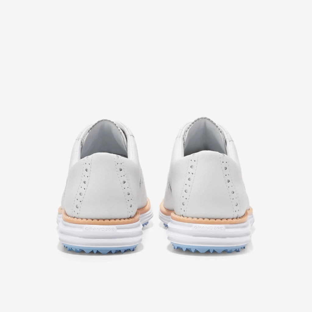 [W27601] WOMENS COLE HAAN ØRIGINALGRAND SHORTWING OXFORD WATERPROOF GOLF SHOE