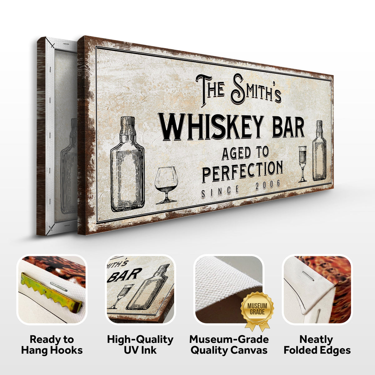 Whiskey Bar Sign III