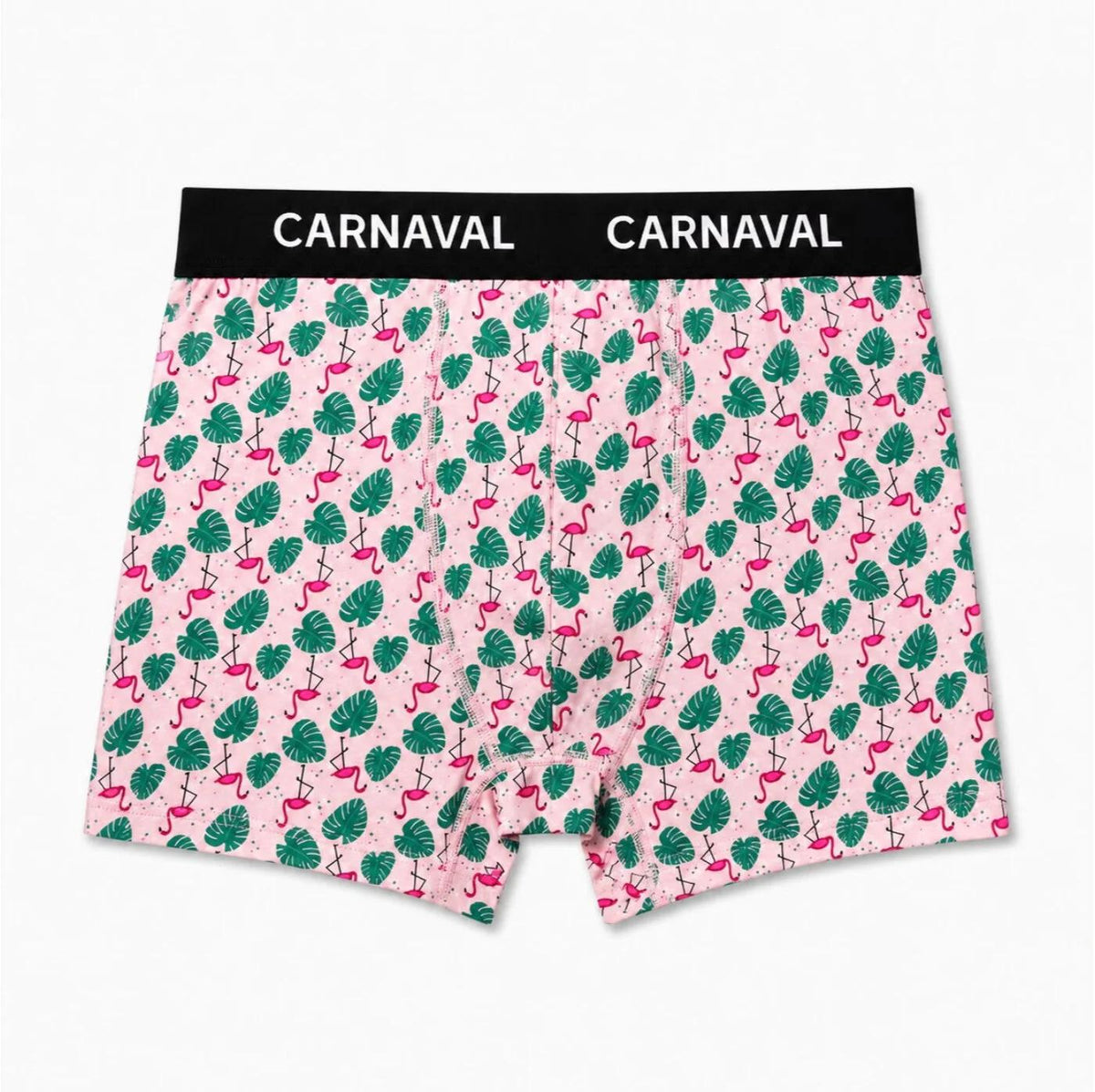 Carnaval Socks Flamingo Print Men's Boxer Briefs XL 1-Pack