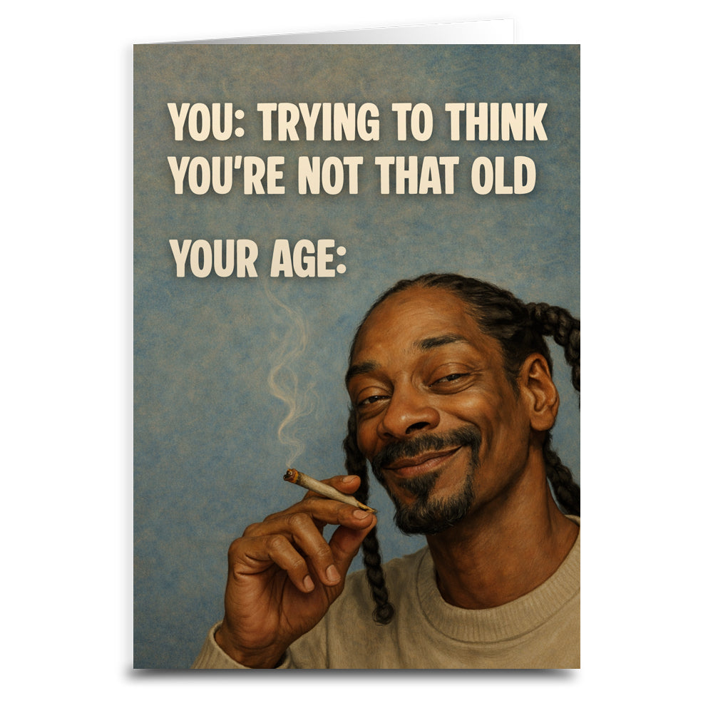 Your Age is High Greeting Card