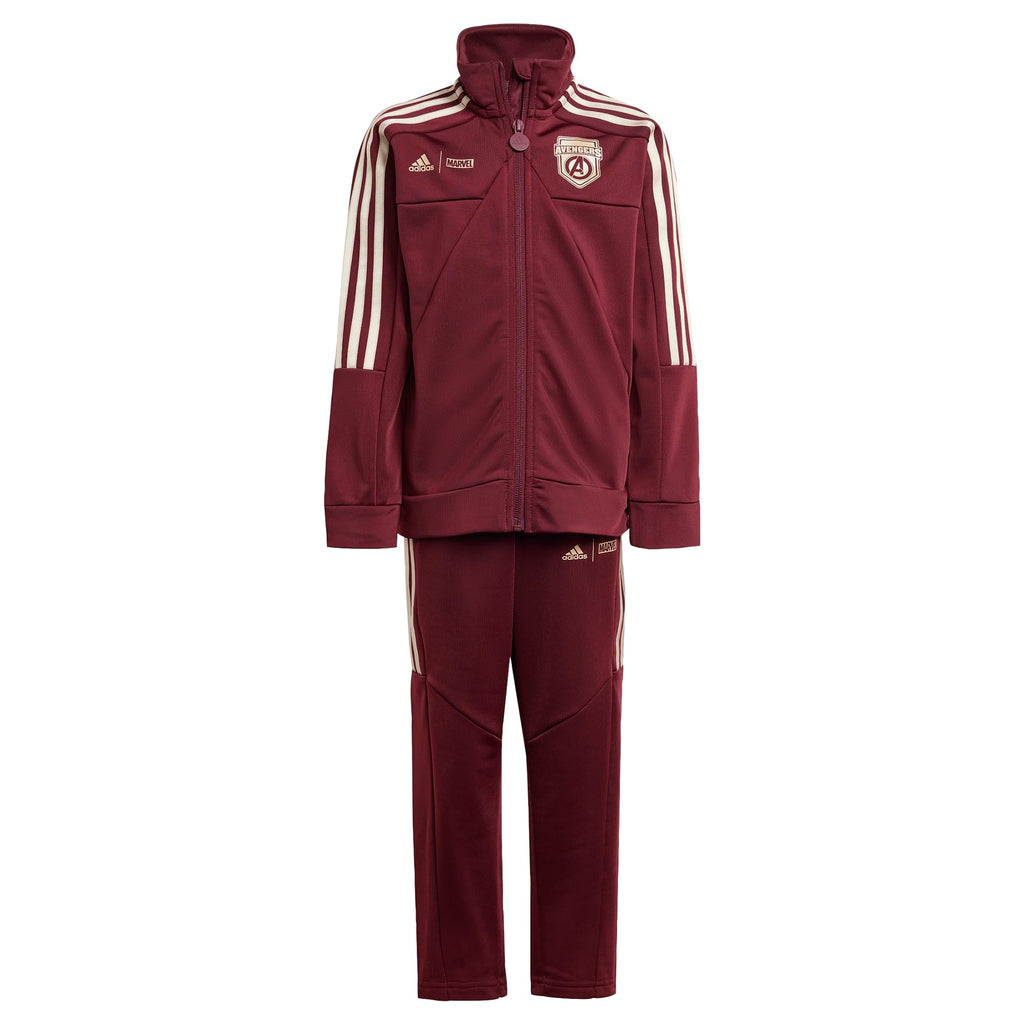 adidas Kids Marvel Avengers Tiro Track Suit Shadow Red/Wonder Gold Metallic