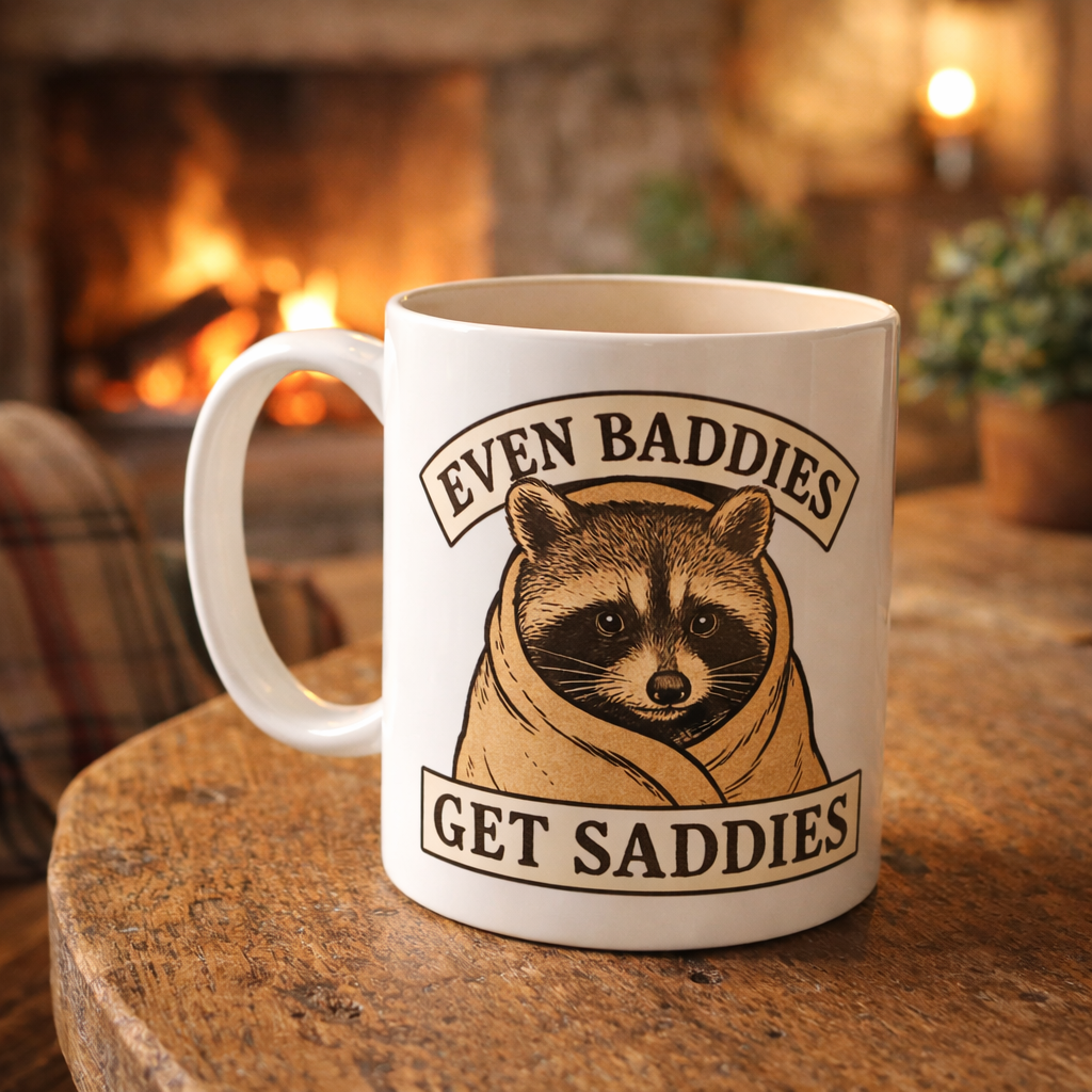 Even Baddies Get Saddies Mug