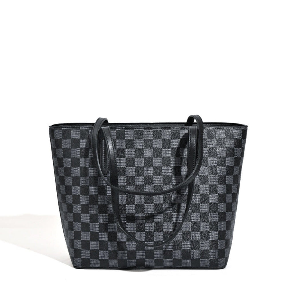 Light luxury oversized shopping bag, women's versatile portable tote bag, shoulder bag