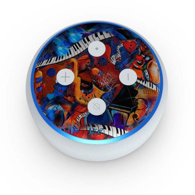 Music Madness - Amazon Echo Dot (3rd Gen) Skin
