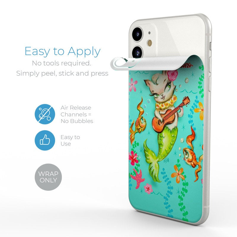 Merkitten with Ukelele - Apple iPhone 11 Skin