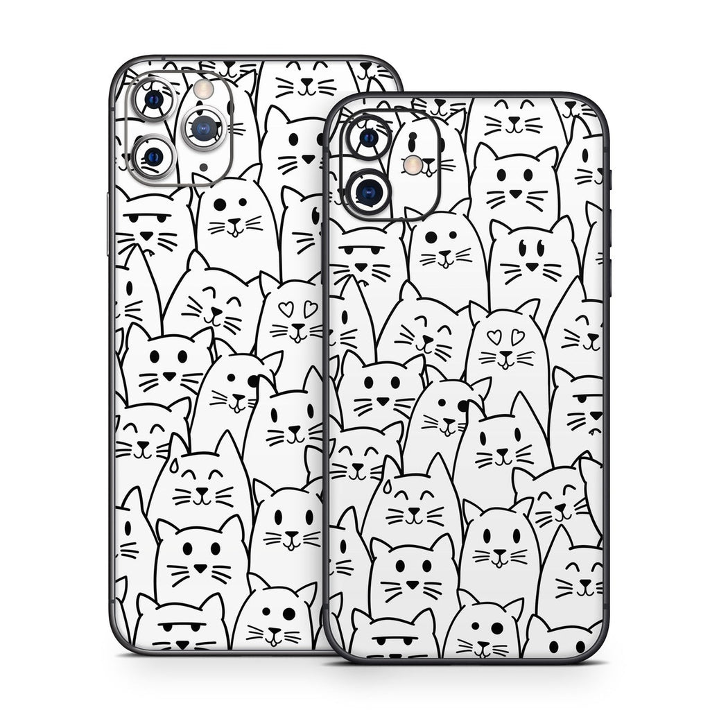 Moody Cats - Apple iPhone 11 Skin
