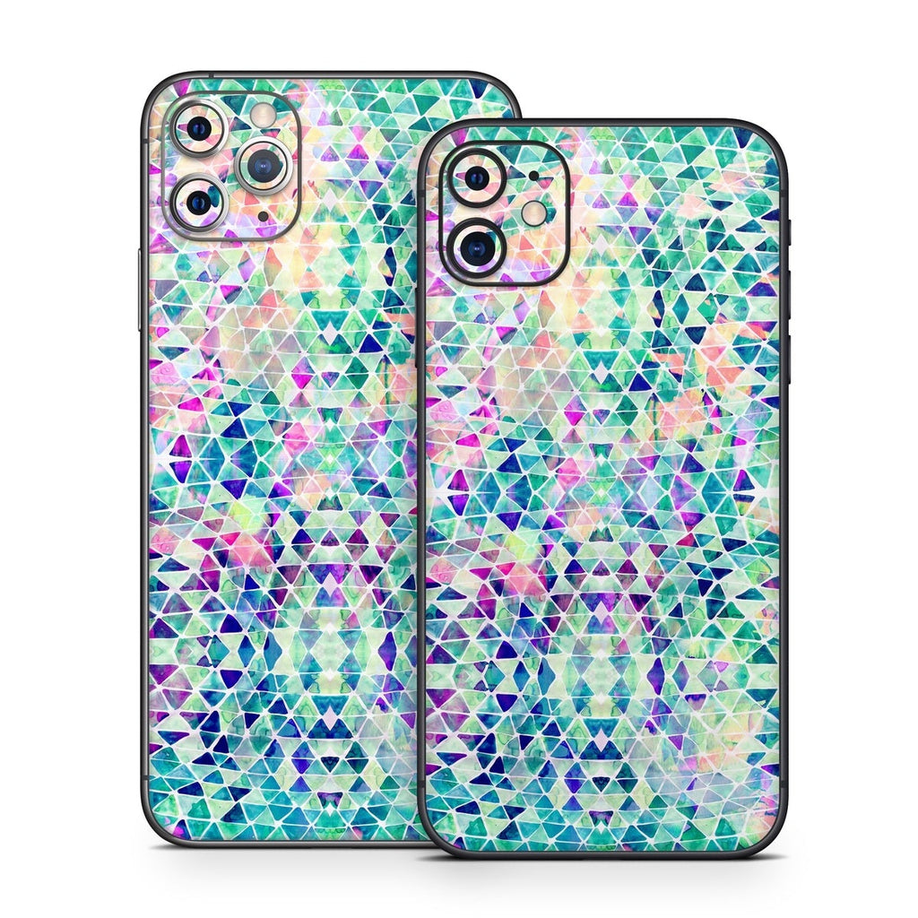 Pastel Triangle - Apple iPhone 11 Skin