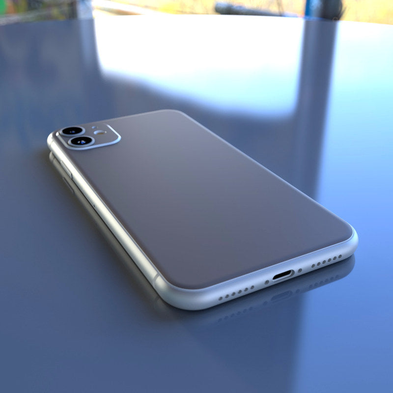 Solid State Flat Dark Earth - Apple iPhone 11 Skin