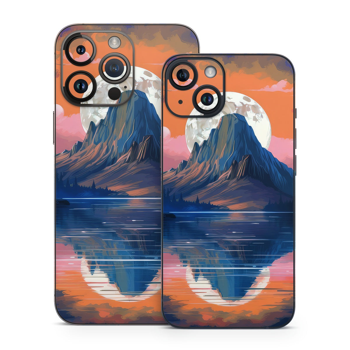Mountain Moonrise - Apple iPhone 14 Skin