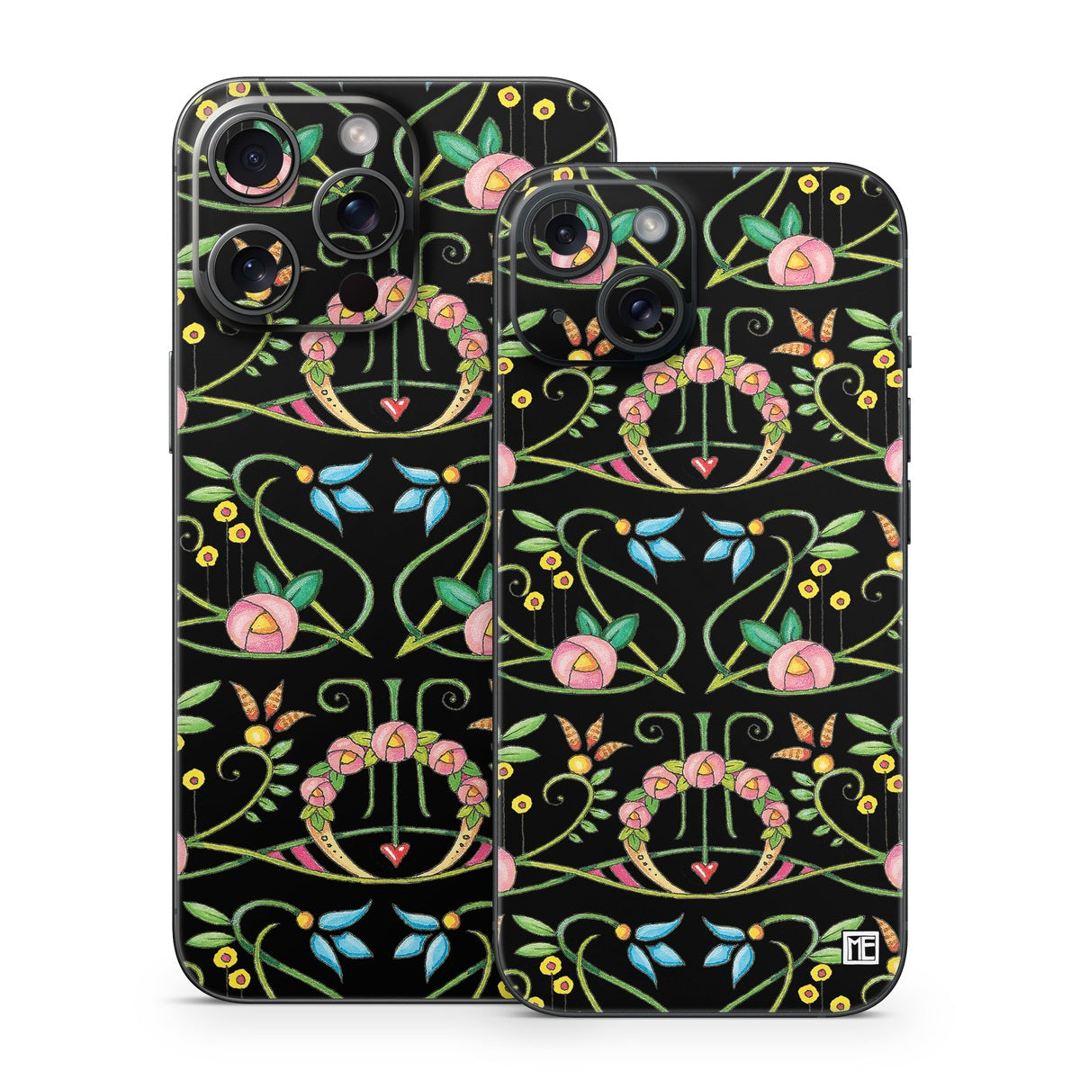 Change Nothing Flowers - Apple iPhone 15 Skin