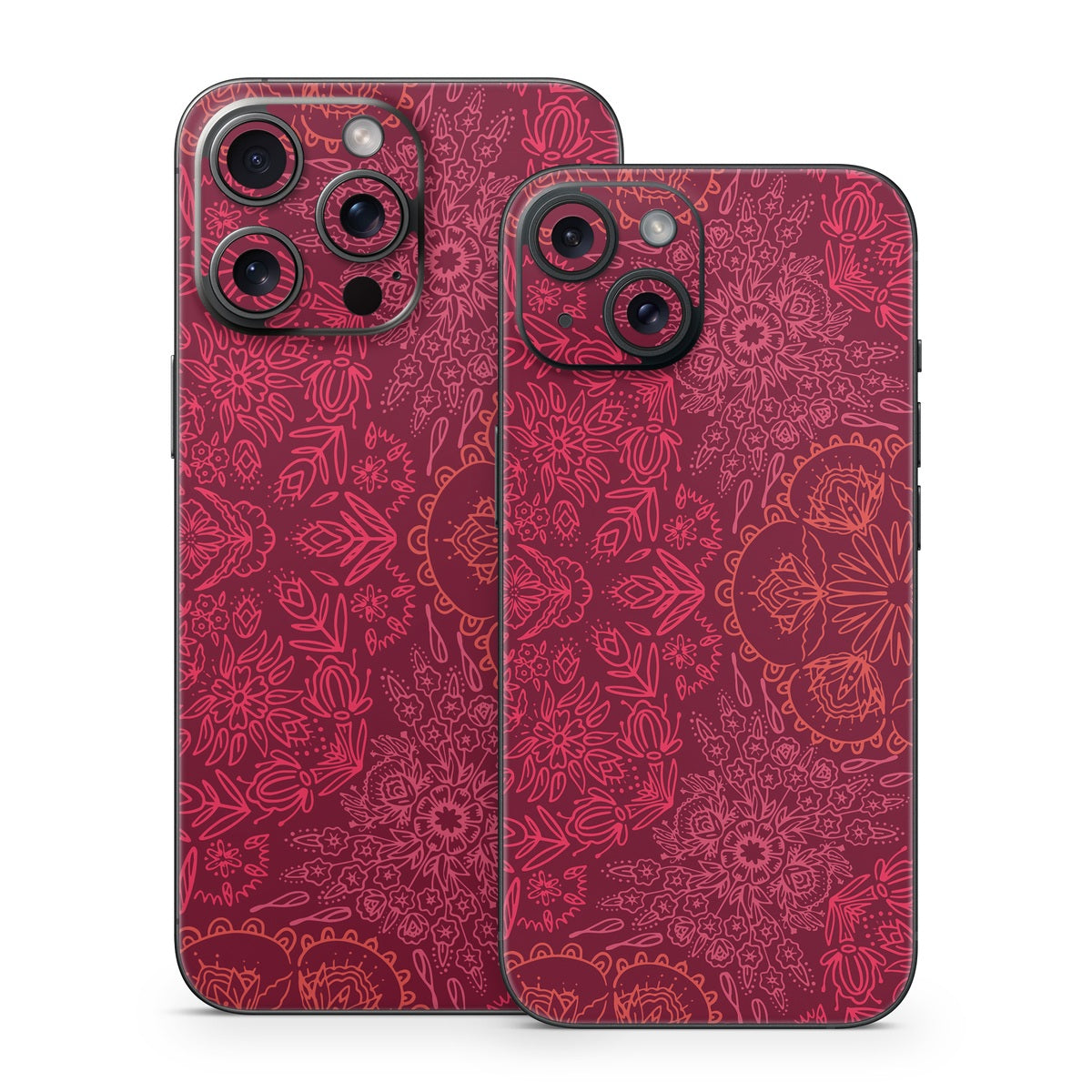Floral Vortex - Apple iPhone 15 Skin