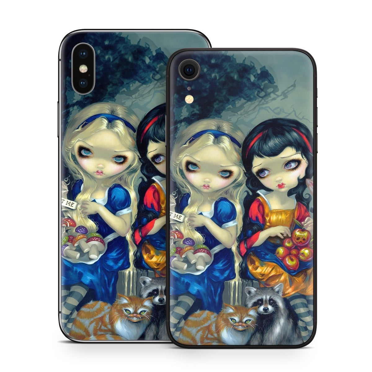 Alice & Snow White - Apple iPhone X Skin