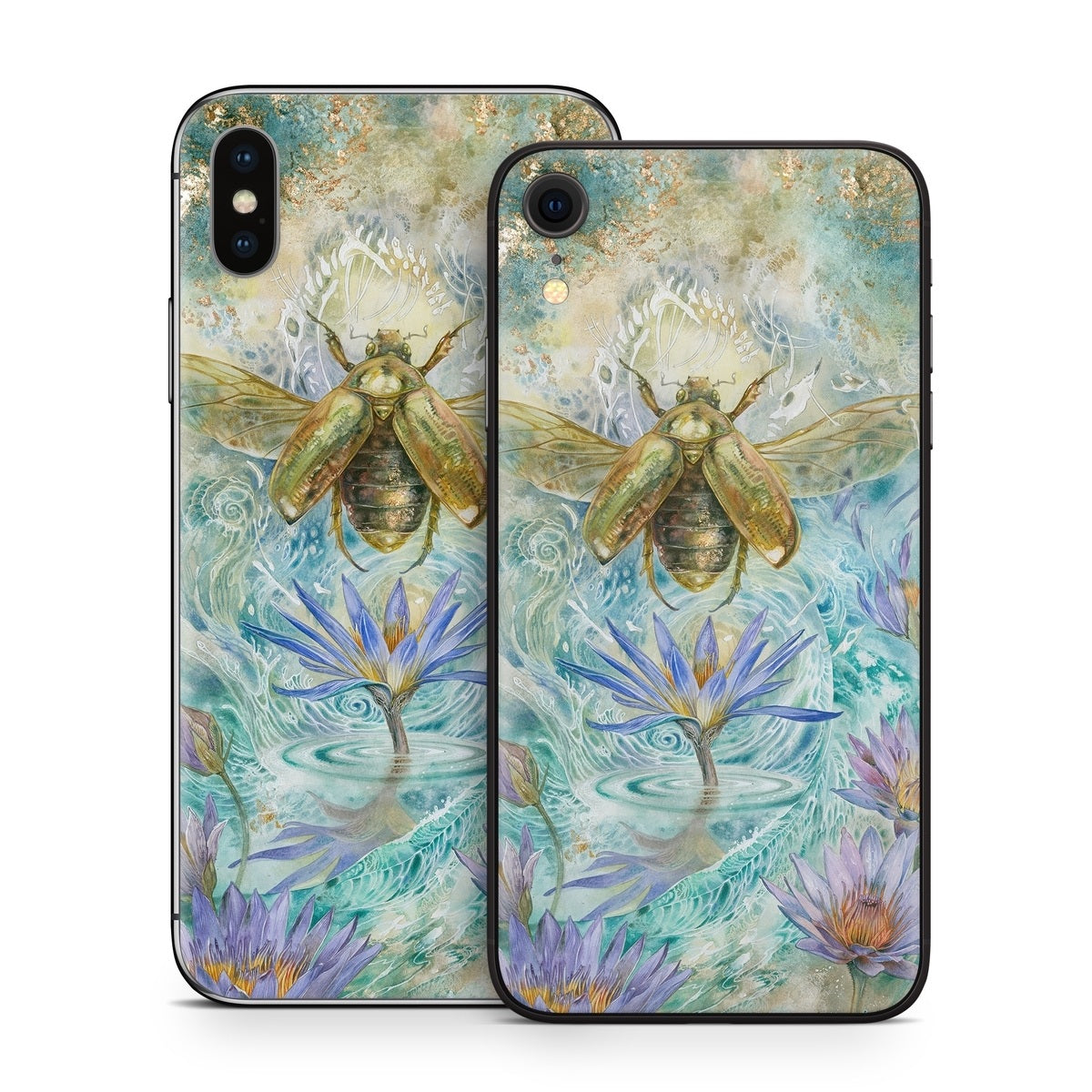 When Flowers Dream - Apple iPhone X Skin