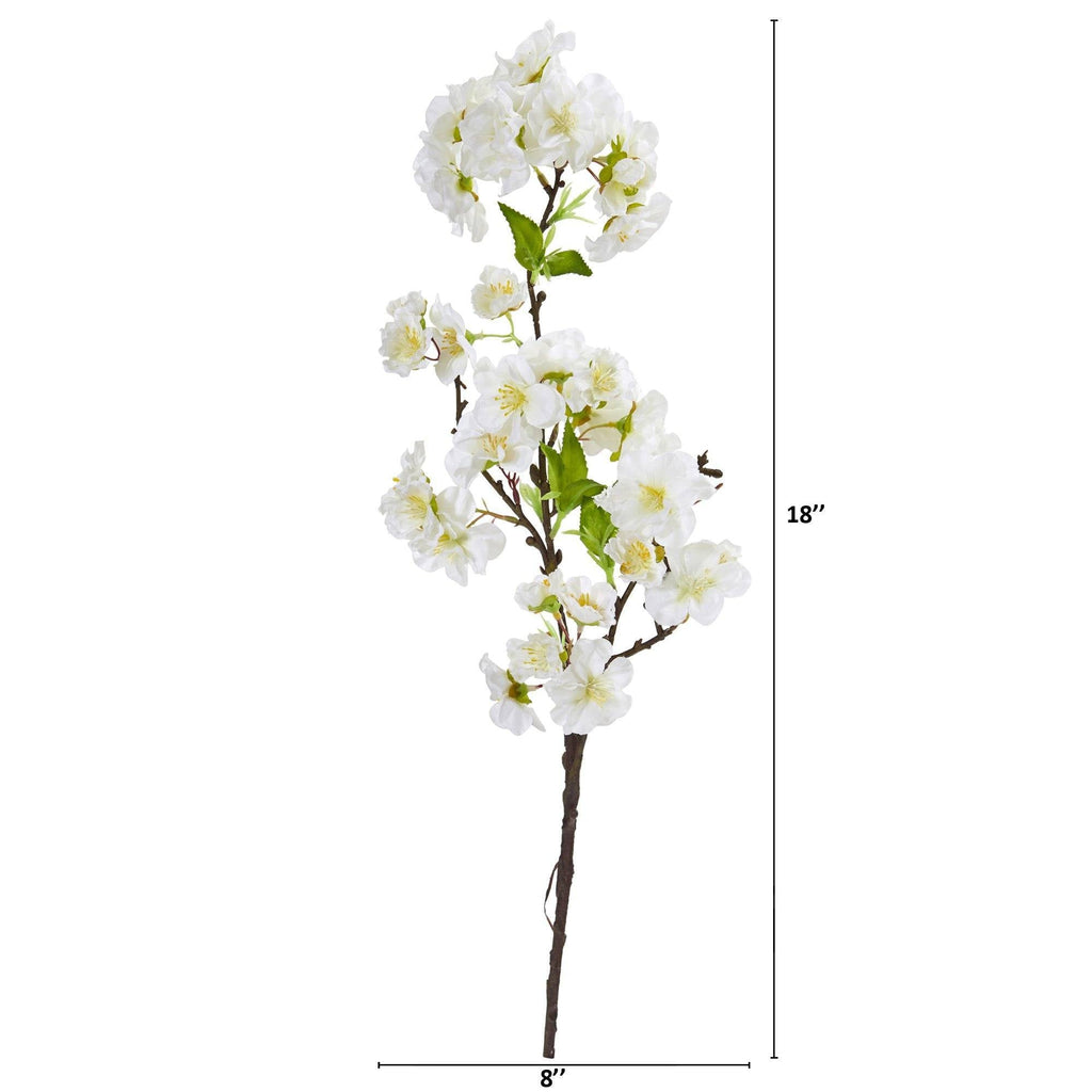 18” Cherry Blossom Artificial Flower (Set of 12)