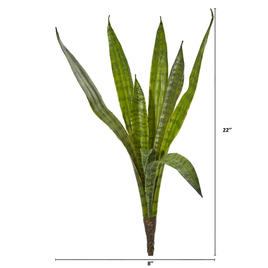 22” Sansevieria Artificial Plant (Set of 3)