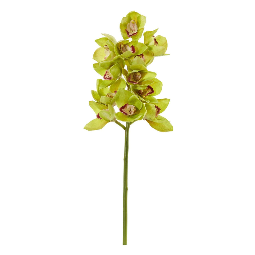 23” Cymbidium Orchid Artificial Flower (Set of 3)