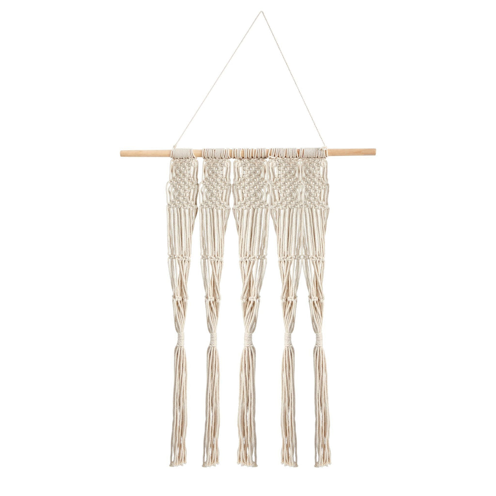 2.5’ x 2’ Hand Woven Macrame Wall Hanging Decor