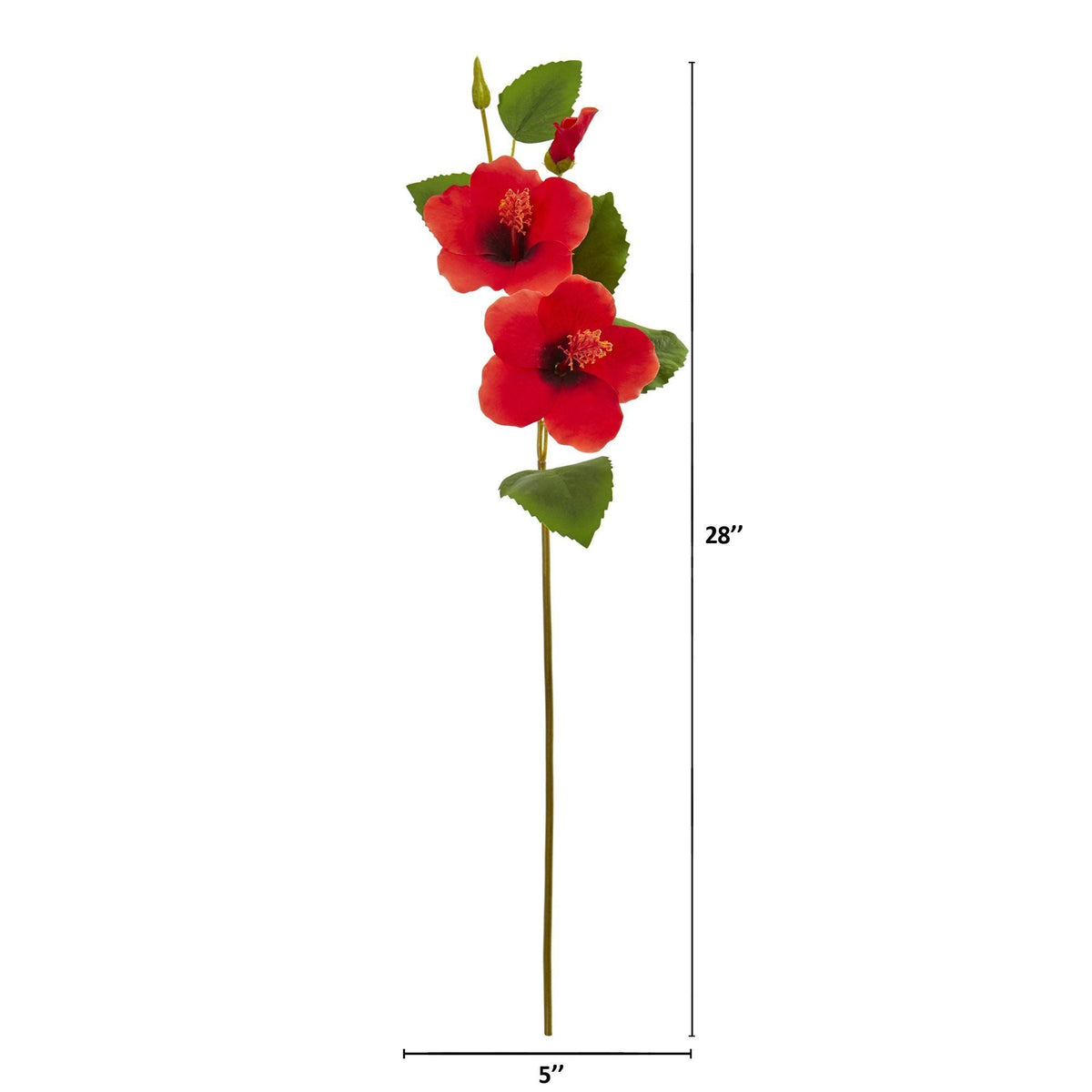 28” Hibiscus Artificial Flower (Set of 12)