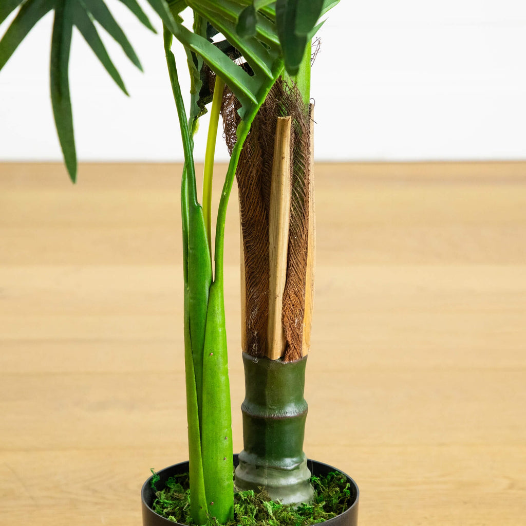 3' UV Resistant Artificial Double Robellini Palm Tree (Indoor/Outdoor)