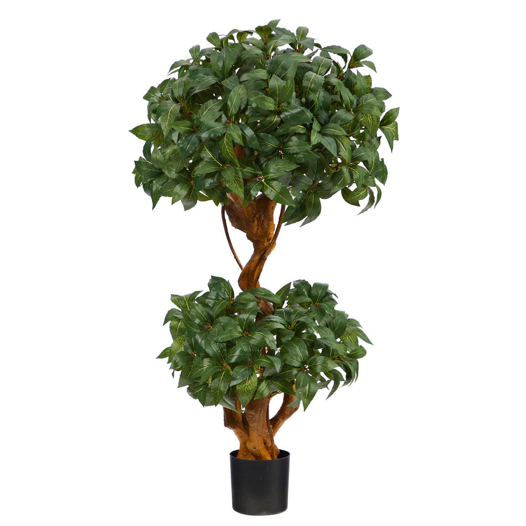 3’ Sweet Bay Double Ball Topiary Artificial Tree