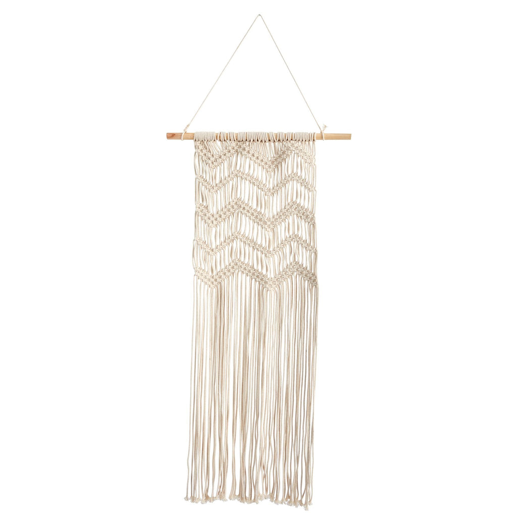 3’ x 1.5’ Boho Woven Macrame Wall Hanging Decor