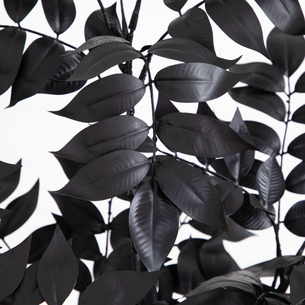 4' Artificial Halloween Black Sumac Tree