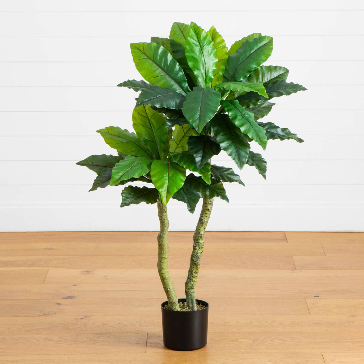 4' UV Resistant Artificial Bird Nest Fern Tree (Indoor/Outdoor)