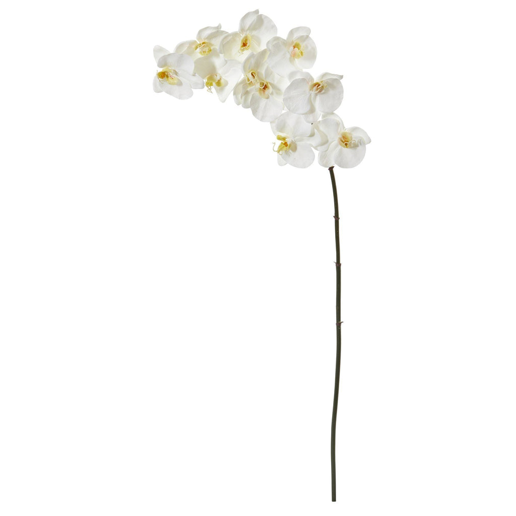 44” Phalaenopsis Orchid Artificial Flower (Set of 6)